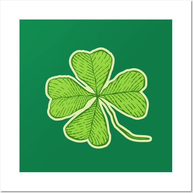 Lucky clover Wall Art by Sir13